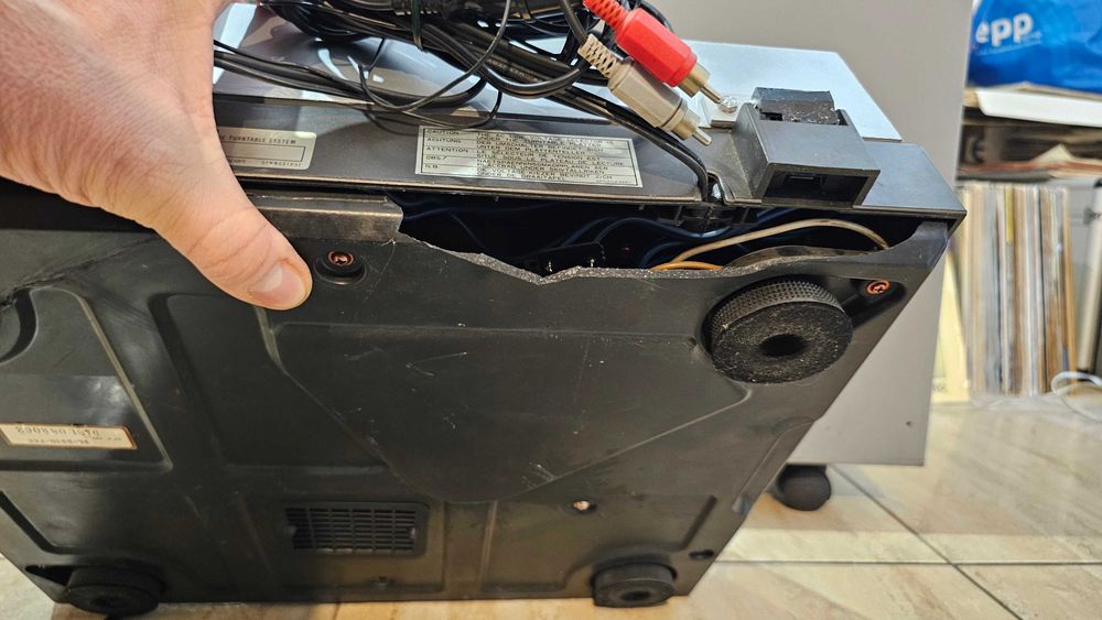 Pick-up Technics SL-5310 D. Drive, ceva probleme optice, test video!