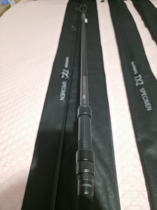 ПРОМО! 3бр. Шаранджийски въдици Shimano TX-2A 13ft intensity 3.5lb+.