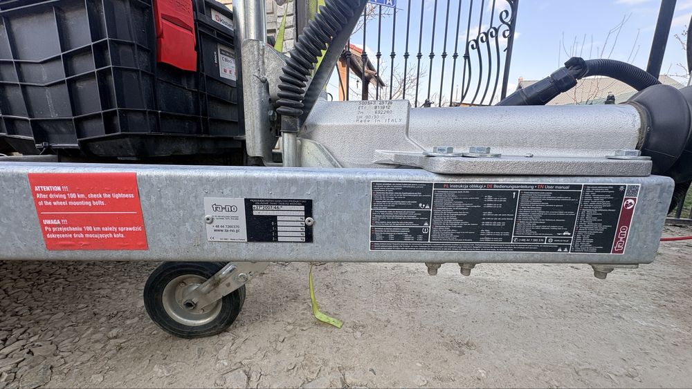 Ta-no scorpio 6m 3.5T 2025/7 in garantie inca