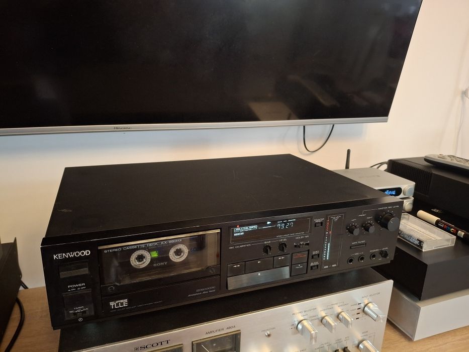 Casetofon Deck Kenwood KX-880HX Amorphous Head