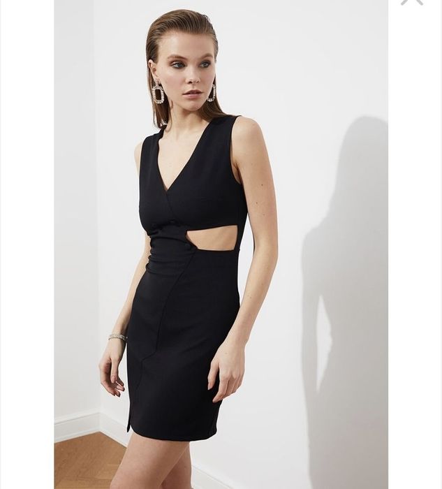 Черна рокля чисто нов