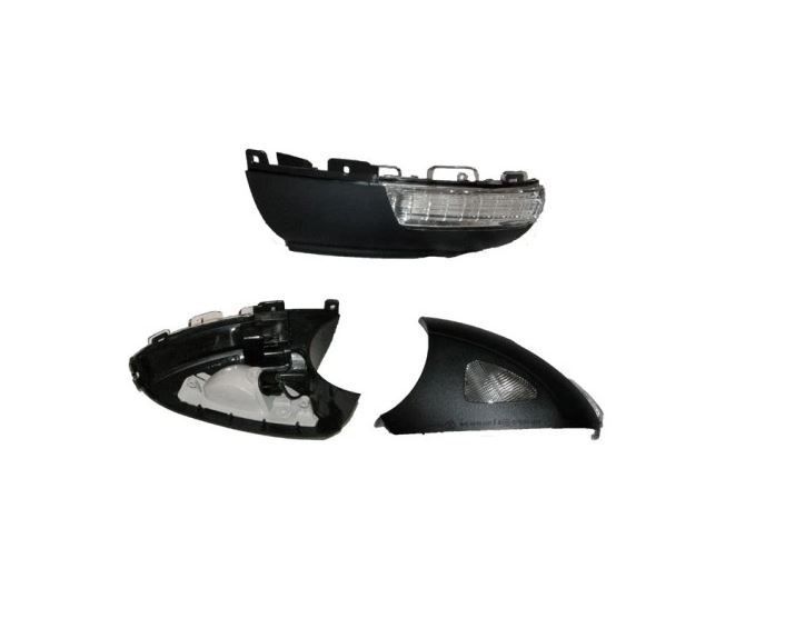 Semnalizare oglinda VW Sharan (7n), 04.2010-, Tiguan (5n/5n2), 01.2009-05.2016, Seat Alhambra (7n), 06.2010-, partea Stanga, cu lumina in USA inferioara; LED+W5W; cu soclu bec; Omologare: ECE, Taiwan