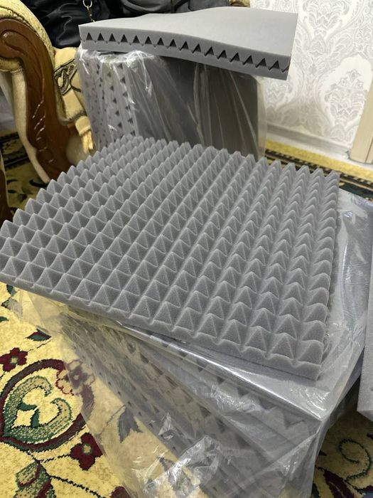 Акустический поролон, басс ловушки, эхо ловушки,