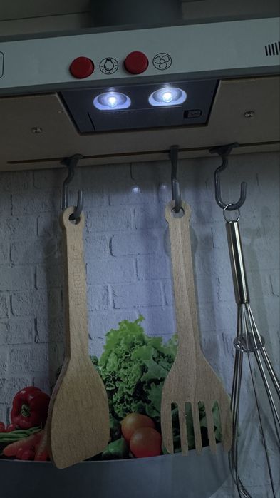 Vand bucatarie lemn Lidl cu multe accesorii