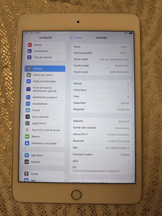 IPad mini generation 5 celular