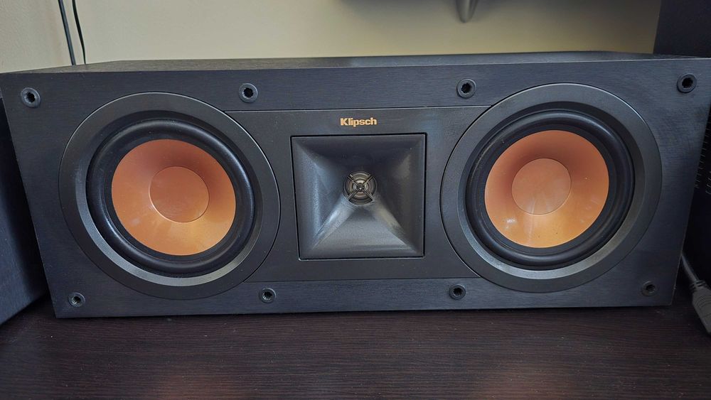 5.1 аудио система за домашно кино Klipsch R-28F, R-14S, R-25C, Denon AVR X2200W, Dali Subwoofer E-12F