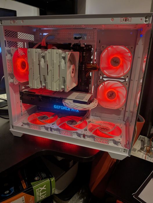 CADOU Crăciun ‼️ White Box Ryzen 5600x cu RTX 3080 !