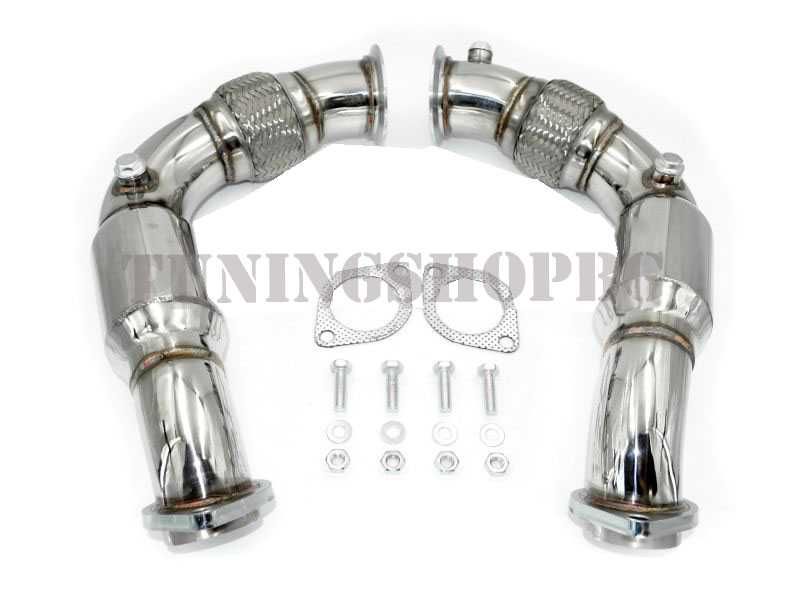 Downpipe за BMW БМВ е70 e71 50i 550i 650i 750i N63 мотори даунпайп
