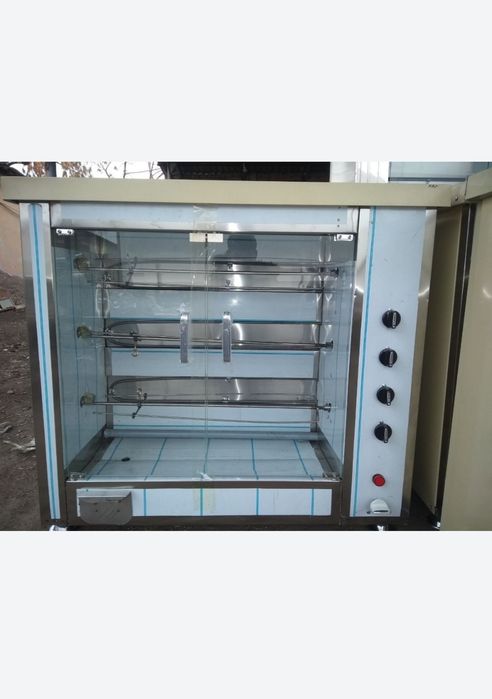 Grill aparat Tavuq baliq uchun Gaz va Tokli ARGINALI OPTOM NARX