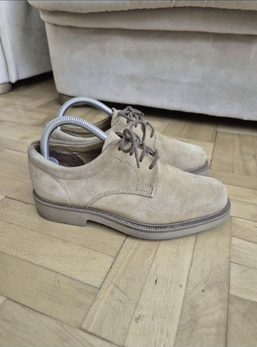 Pantofi Derby FRAU Italia, Comfort-Tech Air-Moka - 39 (25 cm)