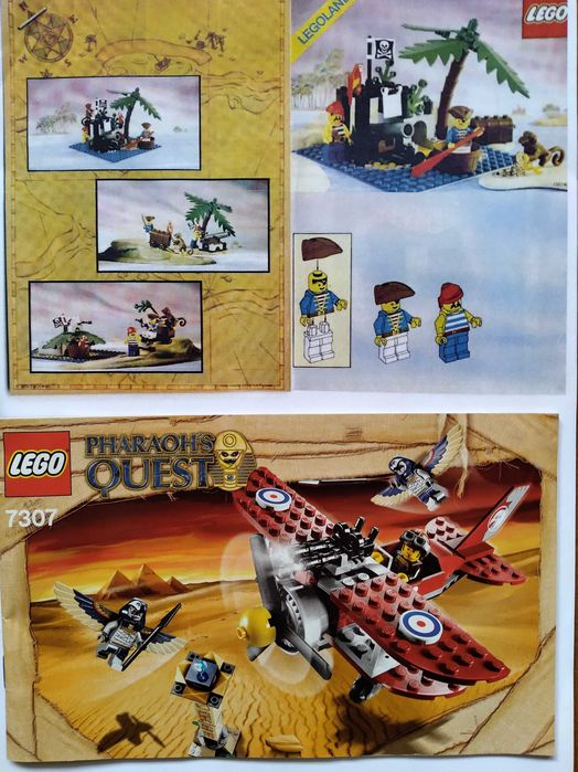 Legoland/Pirates/Pharaons Quest/Paradisa/City - инструкции