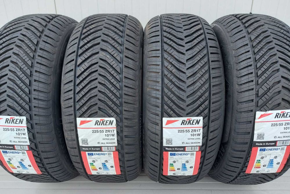 225/55 R17, 101W, RIKEN (by Michelin), Anvelope mixte M+S