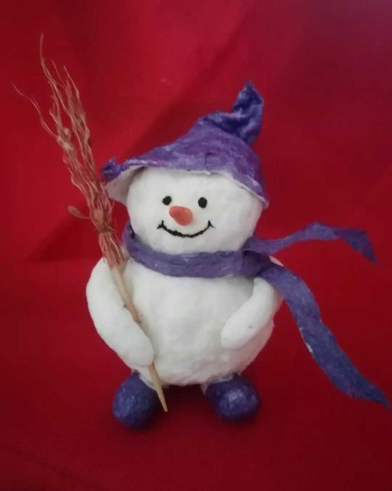 Ватные ёлочные игрушки