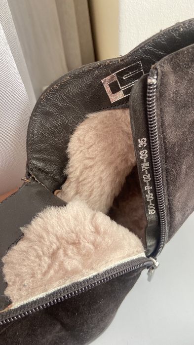 Казачки зима ботильоны 35-36р