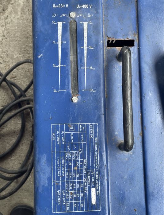 Aparat sudură cu electrod (MMA) model BTEW 200