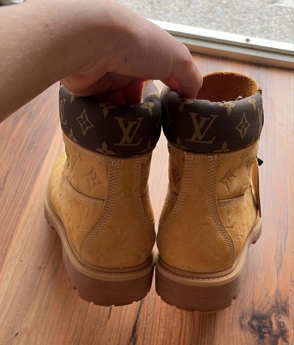 Louis Vuitton lv timberlands papuci
