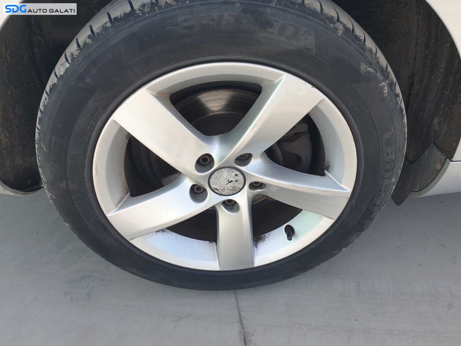 Set 4 Jante Roti Aliaj 205 55 16 R16 cu Anvelope Vara 5x112 Volkswagen CC 2012 - 2017 Cod 7JX16H2 ET45 [K5540]