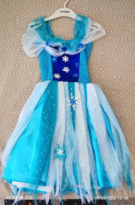 Нарядное платье для девочки 5-8 лет