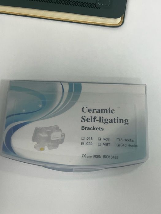 Брекеты Ceramic Self Ligating Roth Brackets 0.022 hook