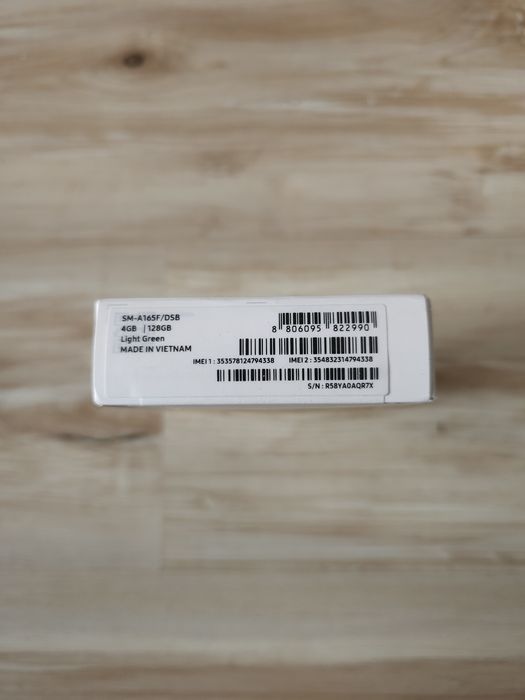 Смартфон SAMSUNG GALAXY A16 A165 GREEN 6.70 ", 128 GB, RAM 4 GB