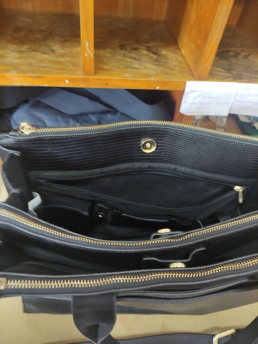 Мъжка кожена чанта