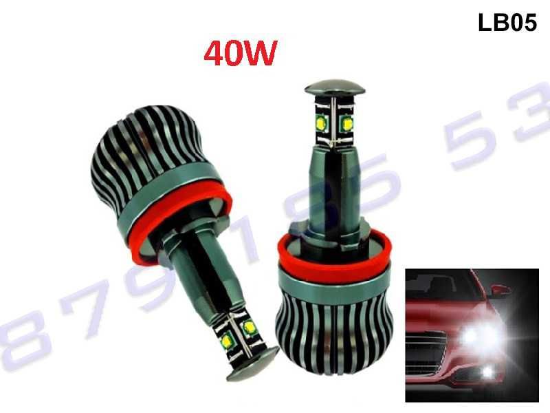 LED крушки ангелски BMW E63 E84 E70 лед фарове бмв е70 angel eyes