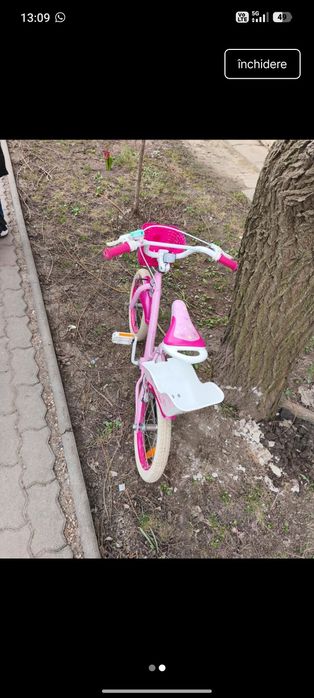 Bicicleta fete 4-7 ani