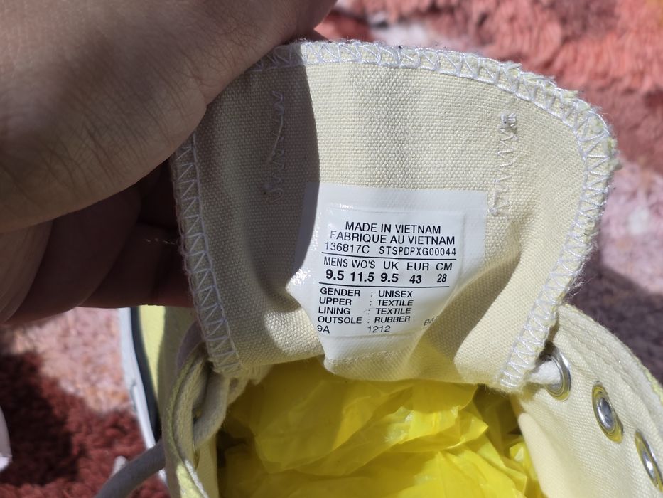 Converse кецове в жълто N43