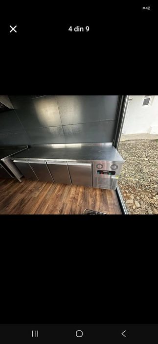 Vând container fast-food utilat complet