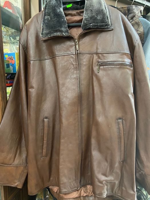 Мъжко Кожено яке естествена кожа