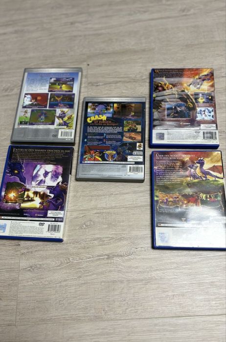 Joc Ps2 The Legend of Spyro Crash Bandicoot-Stare F Buna-Colectie-FIX