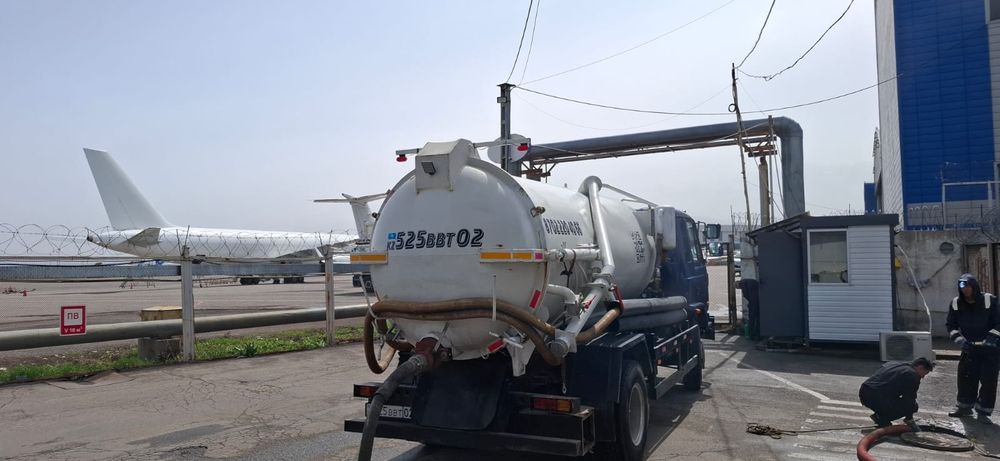 Чистка  септиков и  канализации промывка в Алматы