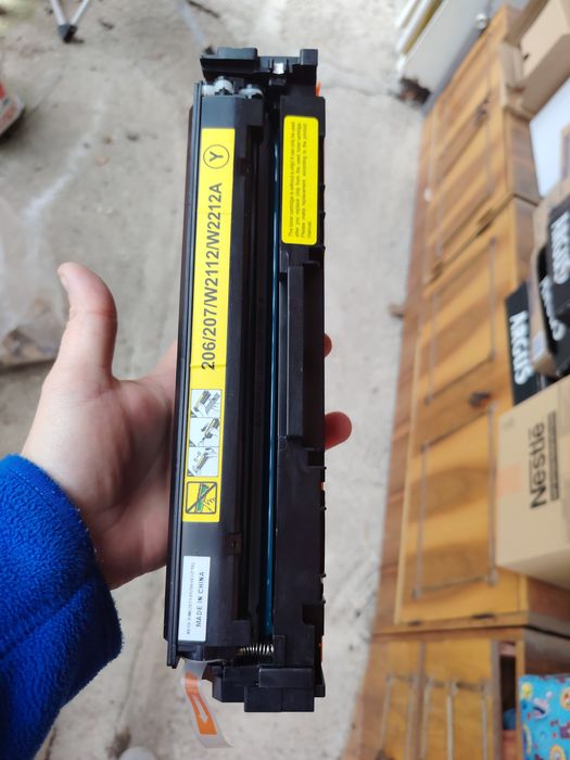 Cartuș de toner HP color laser jet nou