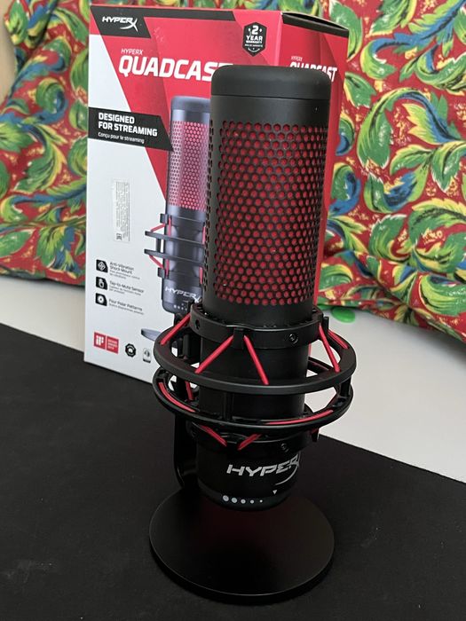 Микрофон Hyperx Quadcast