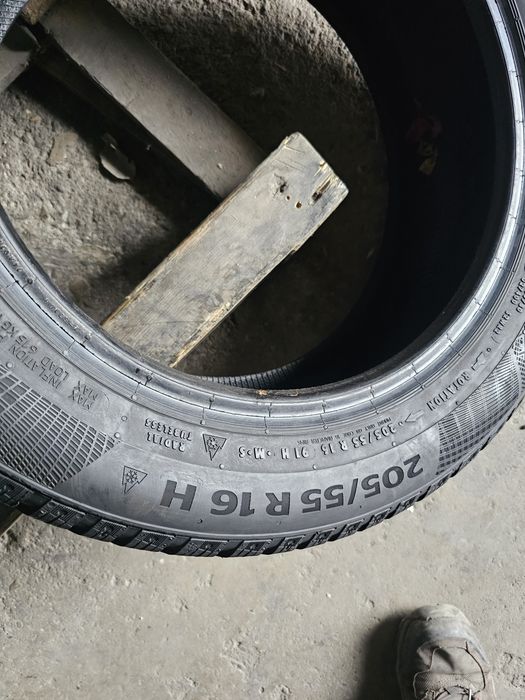2 anvelope iarna 205 55 16 Continental 6.1mm 2020