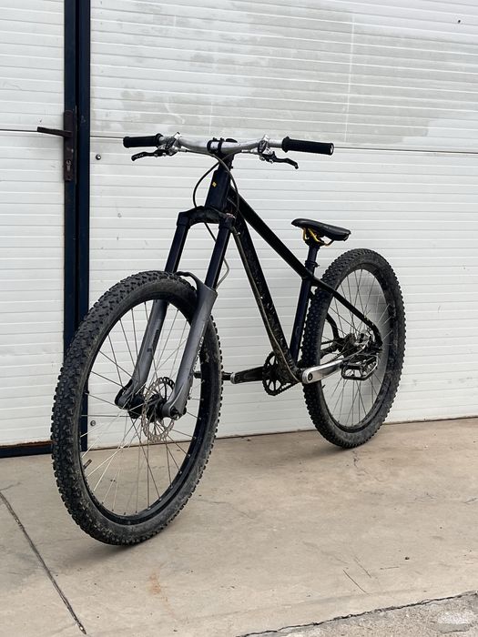 enduro/street dirt bike hardtail agresiv