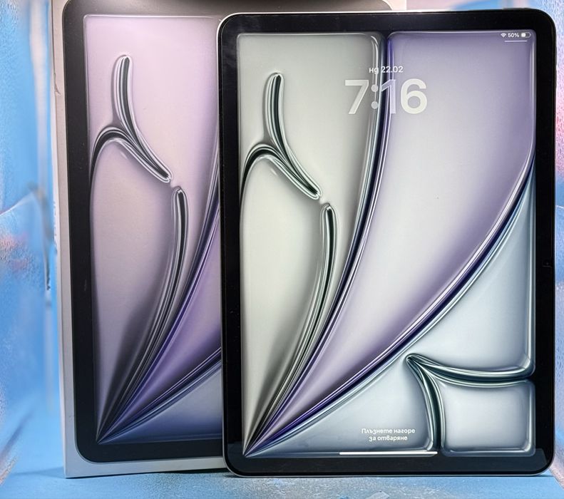 ГАРАНЦИОНЕН!!! Apple iPad Air 11, M3, 256GB, Wi-Fi, Space Gray