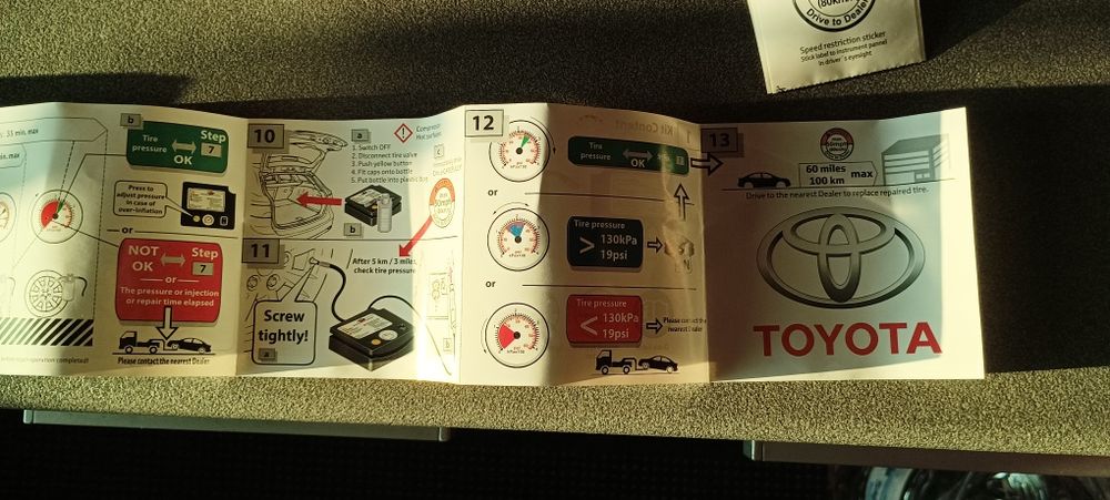 Уплътнител за спукана гума