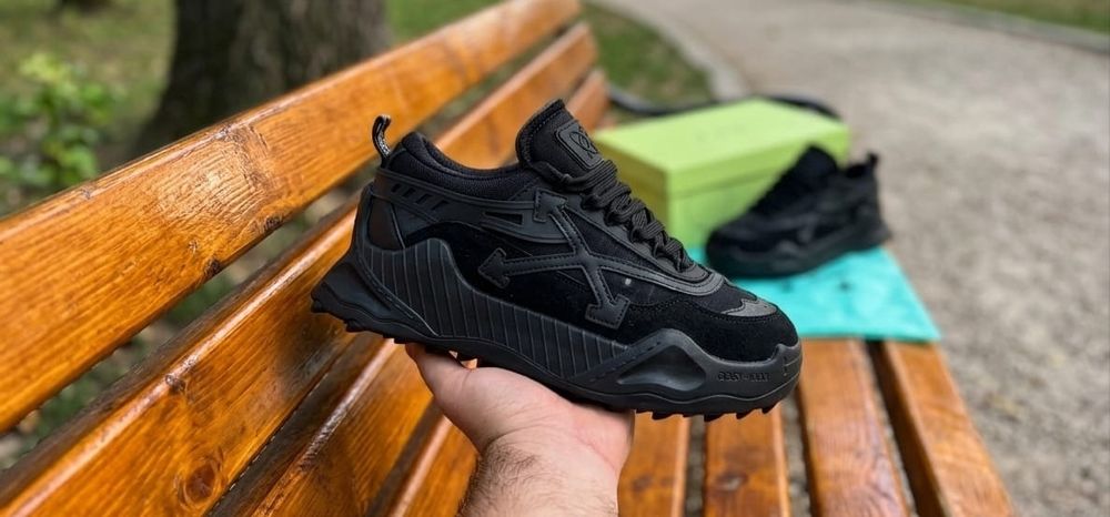 Adidasi OFF White Odsy Negru - Full Box
