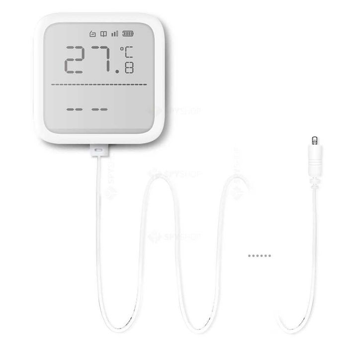 Senzor temperatura si umiditate wi-fi Hikvision AX PRO DS-PDTPH-E-WE