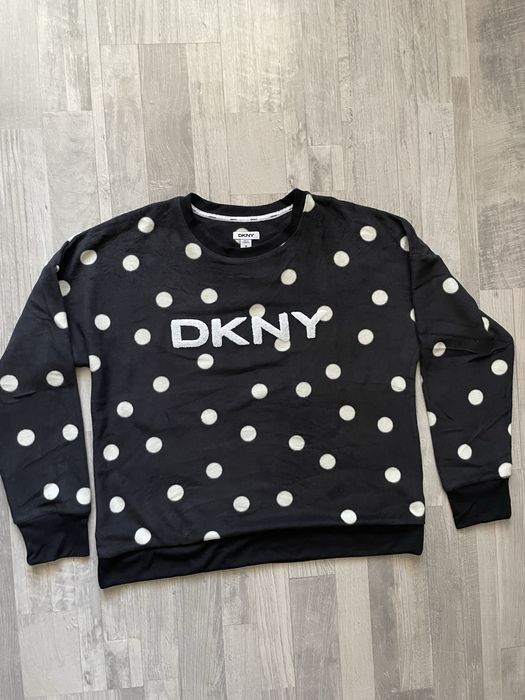 DKNY / дамска плюшена блуза M