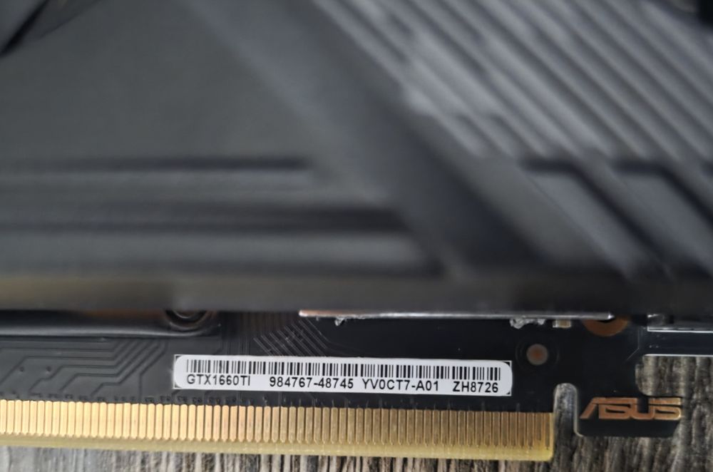 ASUS TUF GTX1660Ti 6gb