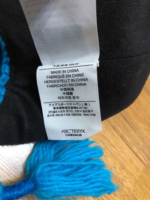 Arcteryx wool beanie hat one size