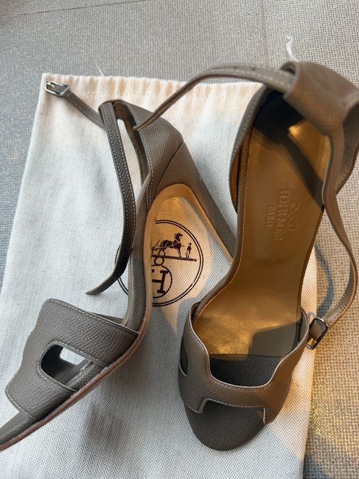 Дамски сандали на ток Hermes