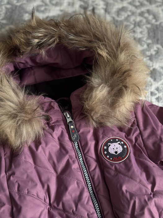 Комбенизон зимний теплый изософт для девочек