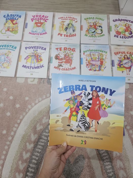 Set 12 carti + revista Gasca Zurli