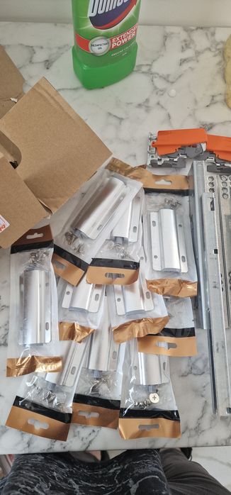 Glisiere Blum Tandem Blumotion 300mm – 4 seturi (8 bucăți), NOI