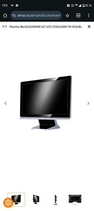 Vând Monitor BenQ E2200HD 22" LCD  fullhd