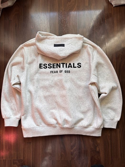 Essentials Hoodie Light Oat Meal
