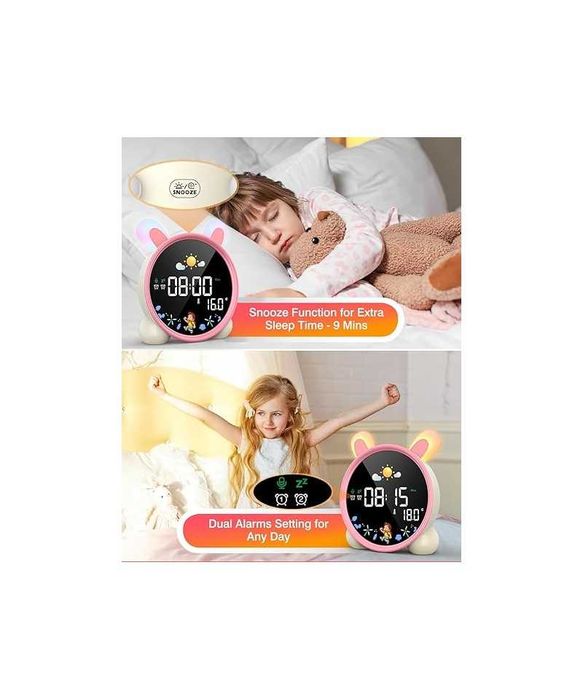 Ceas cu alarma pentru copii, Lemnoi